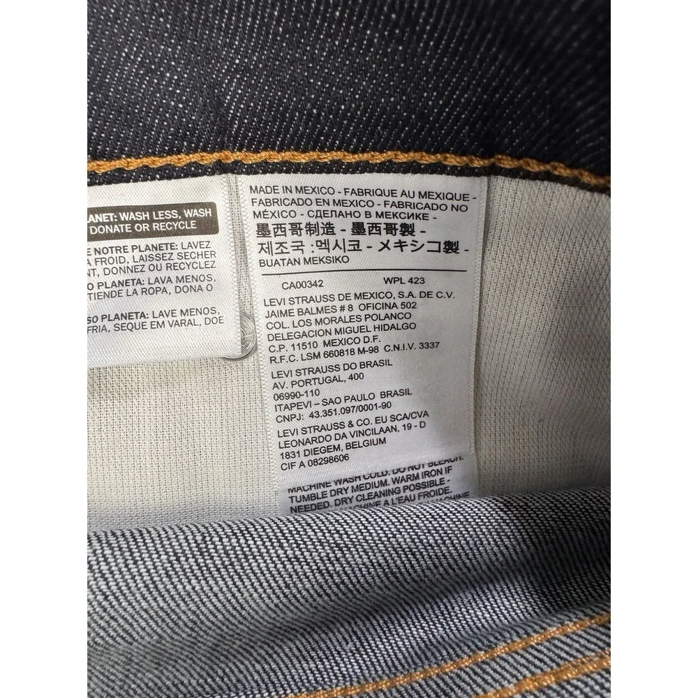 Levis 541 Jeans Men 52x30 Big and Tall Blue Athletic Fit Denim Dark Wash‎ NWT